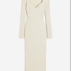 H&M rib knit dress